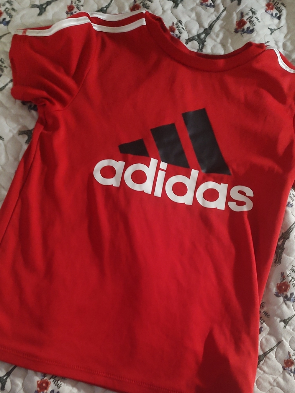Adidas Red Shirt